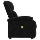 massagestol velour sort