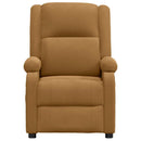 massagestol velour brun