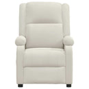 massagestol velour cremefarvet