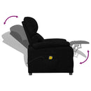 massagestol stof sort