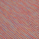 fladvævet udendørstæppe 120x170 cm rød