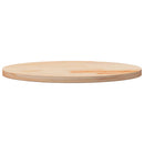 bordplade Ø70x2,5 cm massivt fyrretræ