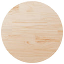 bordplade Ø90x2,5 cm massivt fyrretræ