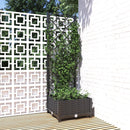 haveplantekasse med espalier sort 40x40x121,5 cm PP