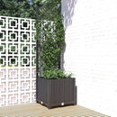 haveplantekasse med espalier sort 40x40x136 cm PP