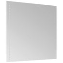 badeværelsesspejl med LED-lys 60x60 cm