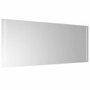badeværelsesspejl med LED-lys 100x40 cm