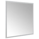 badeværelsesspejl med LED-lys 60x60 cm