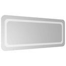badeværelsesspejl med LED-lys 100x40 cm