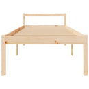 seniorseng enkeltseng 75x190 cm massivt fyrretræ