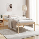 seniorseng enkeltseng 75x190 cm massivt fyrretræ