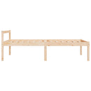 seniorseng 90x190 cm enkeltseng massivt fyrretræ