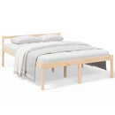 seniorseng 160x200 cm massivt fyrretræ