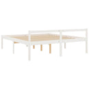 seniorseng 180x200 cm super kingsize massivt fyrretræ hvid