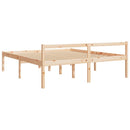 seniorseng 200x200 cm massivt fyrretræ