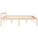 seniorseng 200x200 cm massivt fyrretræ