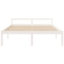 seniorseng 200x200 cm massivt fyrretræ hvid