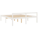seniorseng 200x200 cm massivt fyrretræ hvid