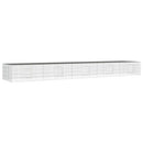 5-panels kaninbur 541x109x54 cm galvaniseret jern