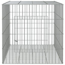 kaninbur 78x54x54 cm galvaniseret jern