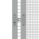 fuglebur 302,5x324,5x211,5 cm galvaniseret stål antracitgrå