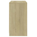 skænke 2 stk. 70x41x75 cm konstrueret træ sonoma-eg