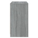 skænke 2 stk. 70x41x75 cm konstrueret træ grå sonoma-eg