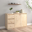 skænk 111x34x75 cm massivt fyrretræ