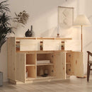 skænk 111x36x75 cm massivt fyrretræ