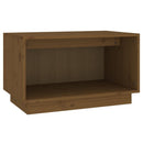 tv-bord 60x35x35 cm massivt fyrretræ gyldenbrun