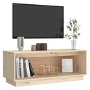 tv-bord 90x35x35 cm massivt fyrretræ