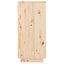 konsolskab 60x34x75 cm massivt fyrretræ