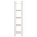bogreol/rumdeler 41x35x160 cm massivt fyrretræ hvid