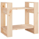 bogreol/rumdeler 60x35x57 cm massivt fyrretræ