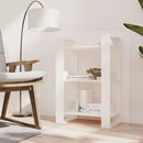 bogreol/rumdeler 60x35x91 cm massivt fyrretræ hvid