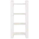 bogreol/rumdeler 60x35x125 cm massivt træ hvid