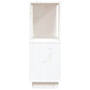 bogreol/rumdeler 80x25x70 cm massivt fyrretræ hvid