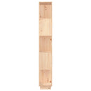 bogreol/rumdeler 80x25x163,5 cm massivt fyrretræ
