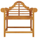 havestole 2 stk. 91x62x94 cm massivt teaktræ