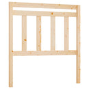 sengegærde 81x4x100 cm massivt fyrretræ