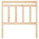 sengegærde 81x4x100 cm massivt fyrretræ