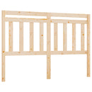sengegærde 146x4x100 cm massivt fyrretræ