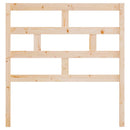 sengegærde 81x4x100 cm massivt fyrretræ