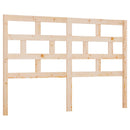 sengegærde 126x4x100 cm massivt fyrretræ