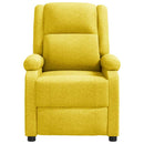 lænestol stof gul