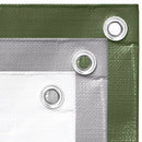 presenning 3x6 m 260 g/m² HDPE grå