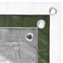 presenning 3x6 m 180 g/m² HDPE hvid