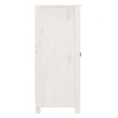 skænke 2 stk. 39x35x80 cm massivt fyrretræ hvid
