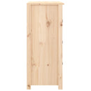 skænk 70x35x80 cm massivt fyrretræ