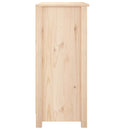 skænk 70x35x80 cm massivt fyrretræ